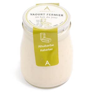 Androuet Yoghurt Rabarber 2,6%