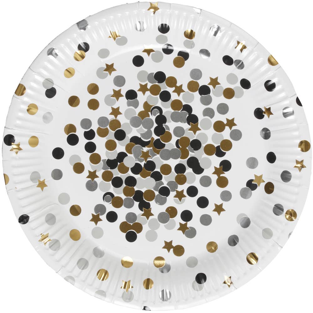 Hedlundgruppen Tallrik Dots & Stars 23cm