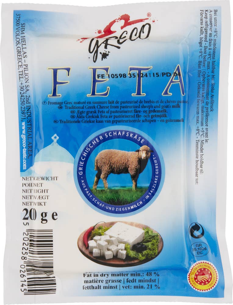 Greco Grekisk Feta Fårost Wernersson