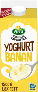 Arla® Familjefavoriter Yoghurt Banan 1,8%