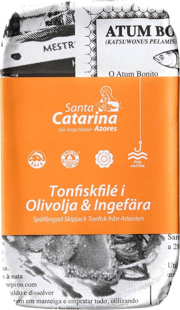 Santa Catarina Tonfisk i Olivolja med Ingefära