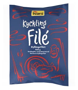 Ivars Kycklingfilé Fryst