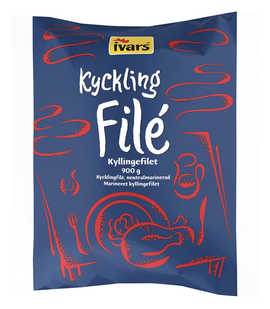 Ivars Kycklingfilé Fryst