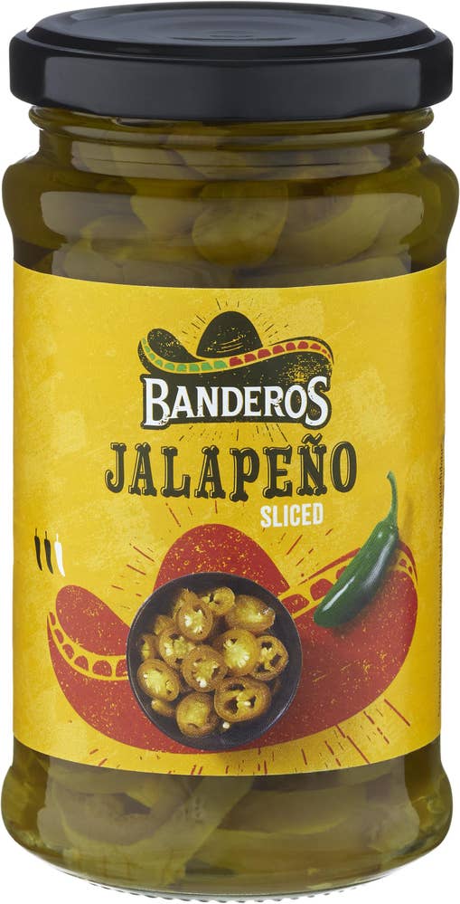 Banderos Jalapenos Skivade
