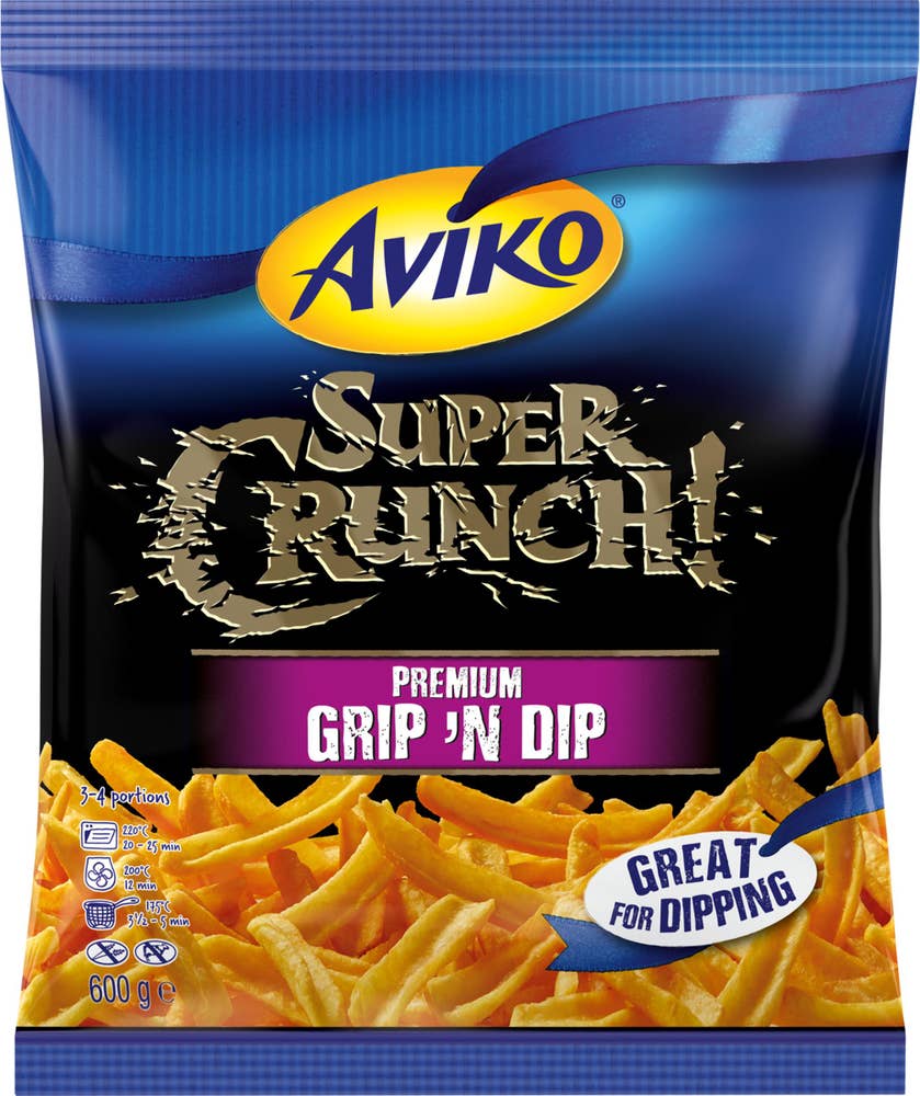 Aviko Super Crunch Grip´n Dip Fryst