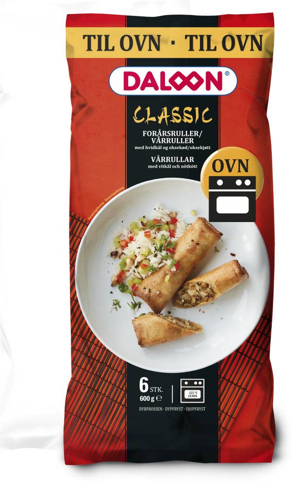 Daloon Vårrullar Classic Frysta Daloon