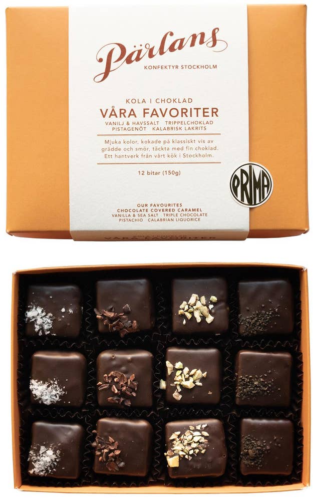 Pärlans Konfektyr Kolor i Choklad Ask