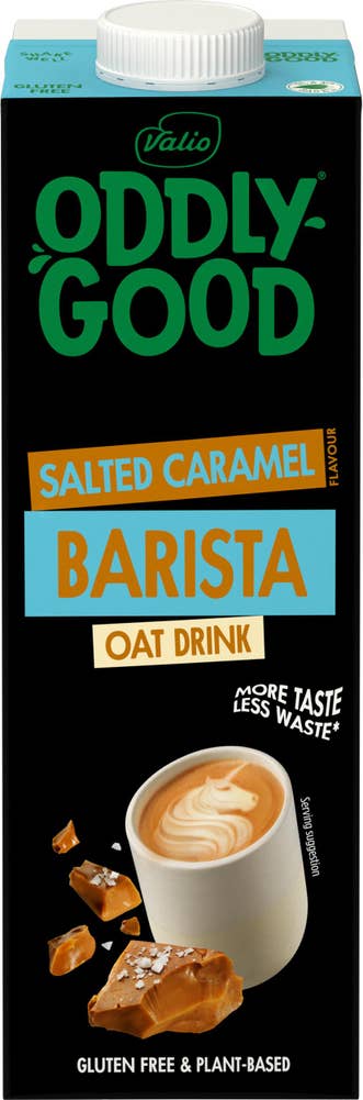 ODDLYGOOD Barista Salt Karamell Glutenfri Havredryck 3%