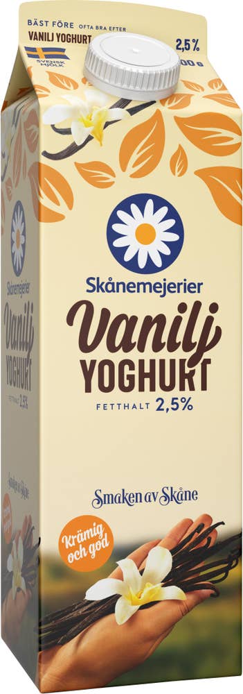 Skånemejerier Yoghurt Vanilj Mild 2,5%