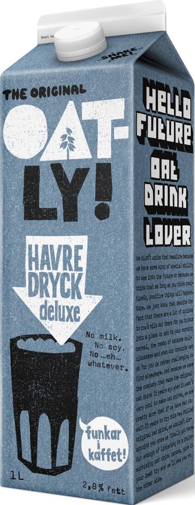 Oatly Havredryck Deluxe Färsk 2,8%