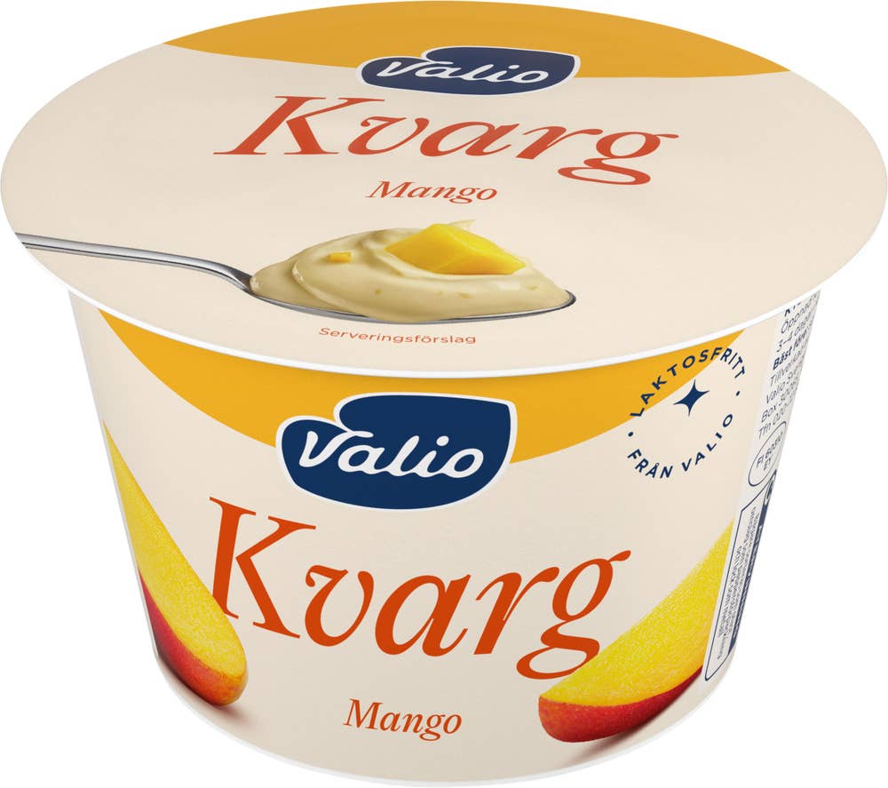 Valio Kvarg Mango Laktosfri 7%
