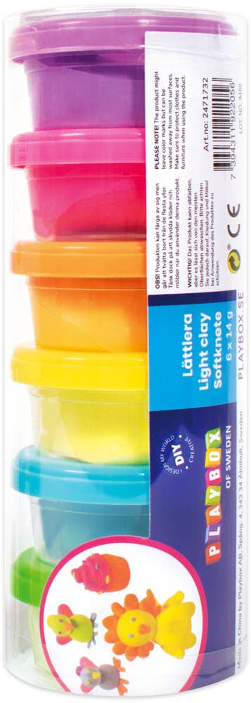 Playbox Lättlera Pastell