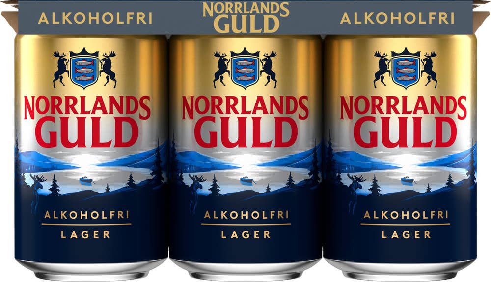 Norrlands Guld Öl Alkoholfri 0,5% 6x33cl
