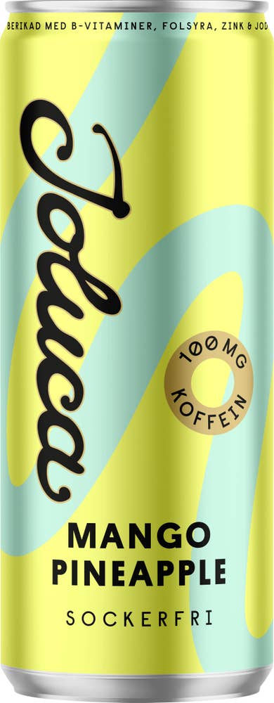 Joluca Energidryck Mango Pineapple Sockerfri