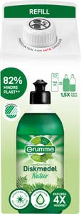 Grumme Diskmedell Natur Refill