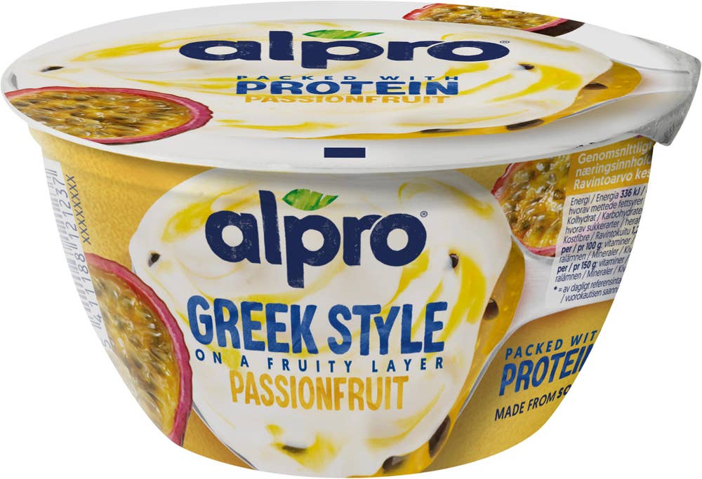 Alpro Soygurt Greek Style Passionsfrukt