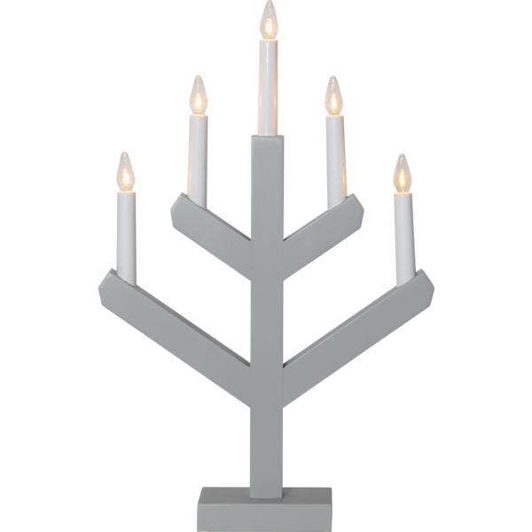 Star Trading Ljusstake Vinga Ljusgrå