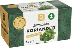 Garant Koriander Finhackad Fryst