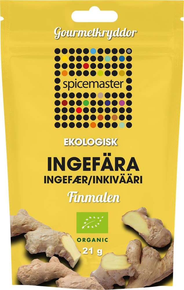 Spicemaster Ingefära Finmalen EKO