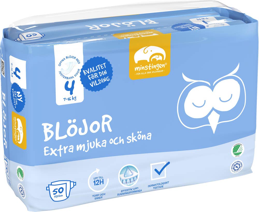 Minstingen Blöjor 4 7-16Kg