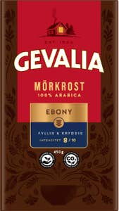 Gevalia Ebony Mörkrost
