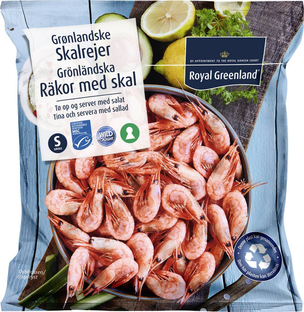 Royal Greenland Räkor med Skal S MSC Frysta