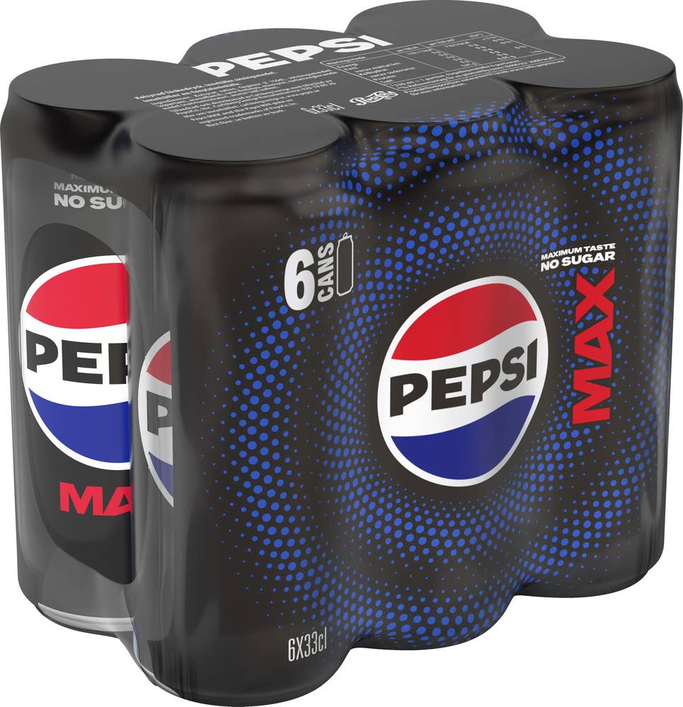 Pepsi Max 6x33cl