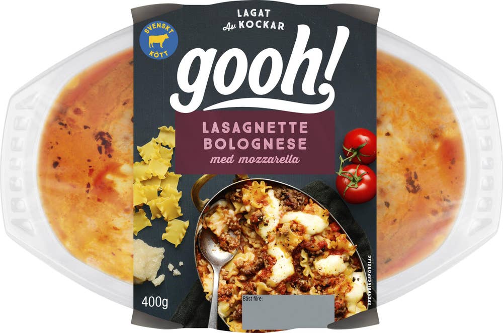 Gooh Lasagnette Bolognese