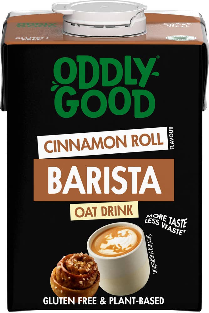 Oddlygood® Barista Kanelbulle Glutenfri Havredryck 3%