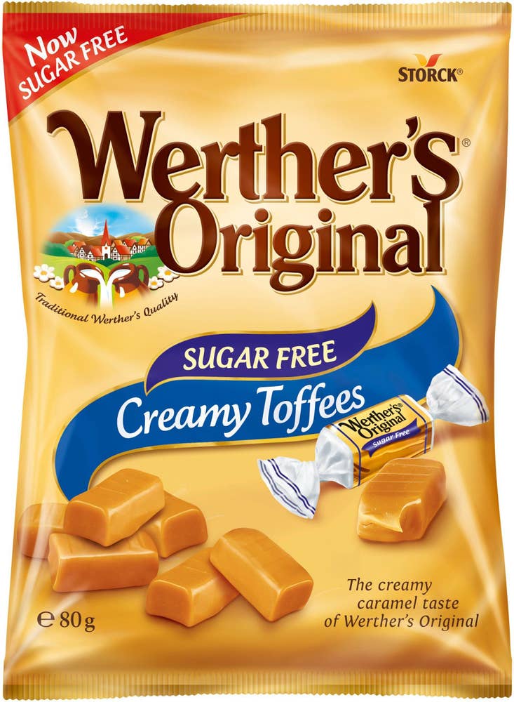 Werther's Original Gräddkola Sockerfri