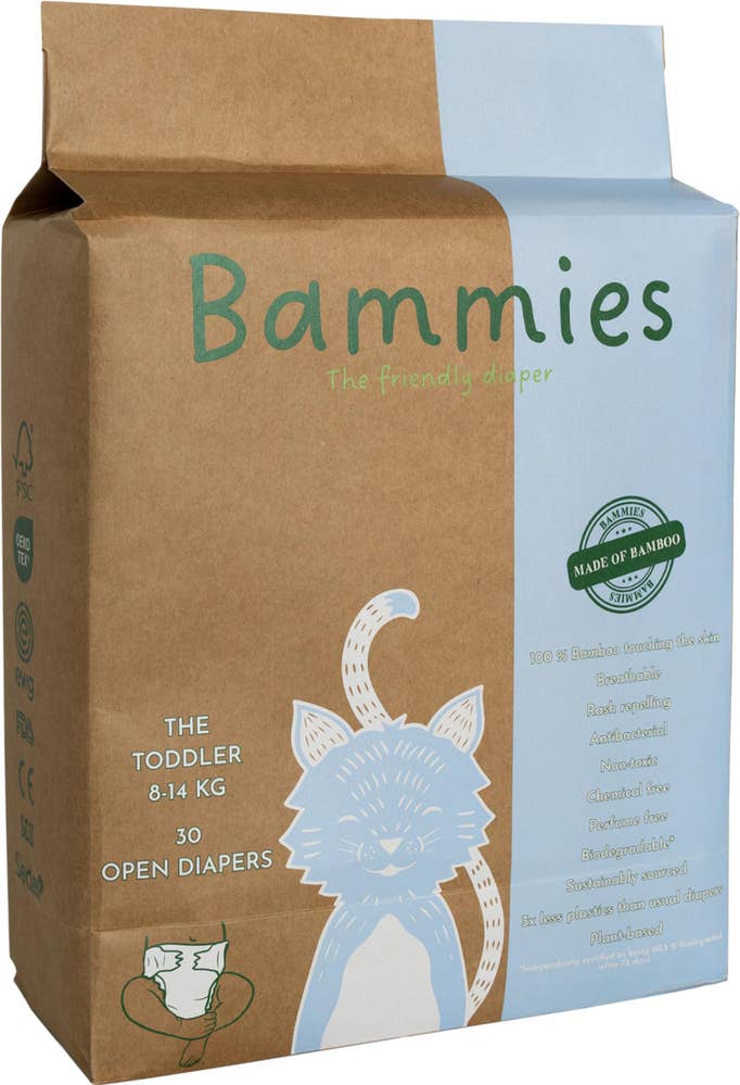 Bammies Tejpblöja The Toddler 8-14kg