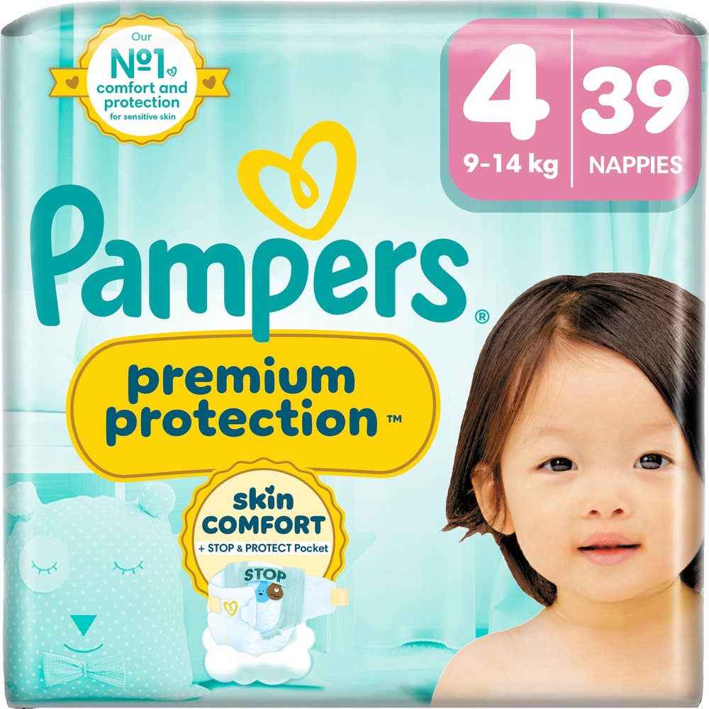 Pampers Blöja Premium Protection S4 9-14kg