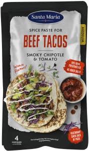 Santa Maria Kryddpasta Biff Tacos