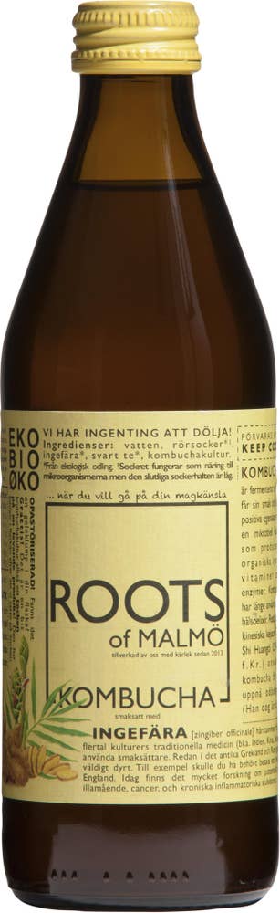Roots Kombucha Ingefära EKO