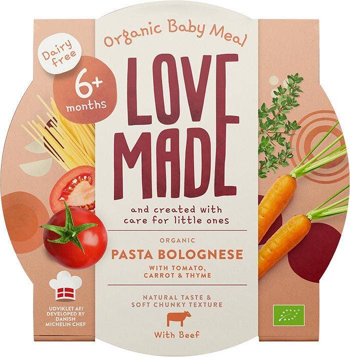 LoveMade Pasta Bolognese +6M EKO