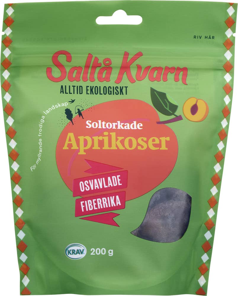 Saltå Kvarn Aprikoser EKO/KRAV