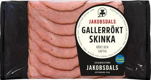 Jakobsdals Bror Jakobs Gallerrökta Skinka