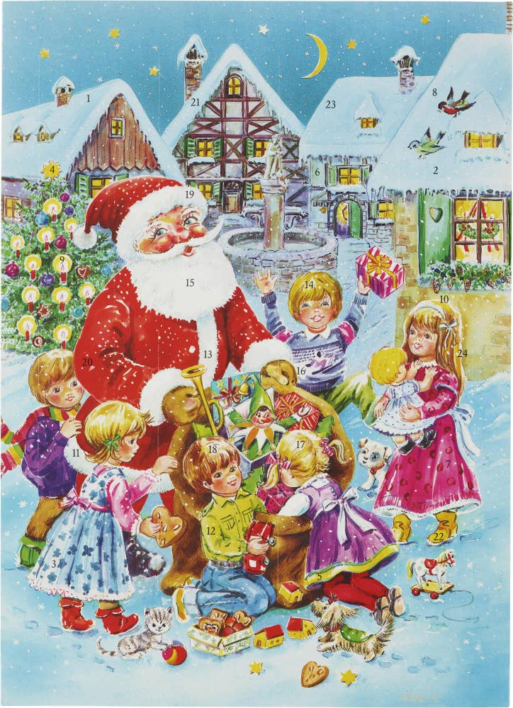 Wawi Julkalender Choklad