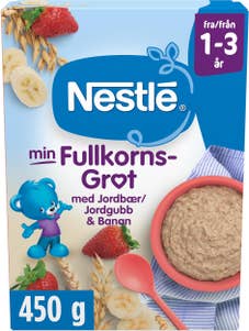 Nestlé Gröt med Jordgubb & Banan 1-3år