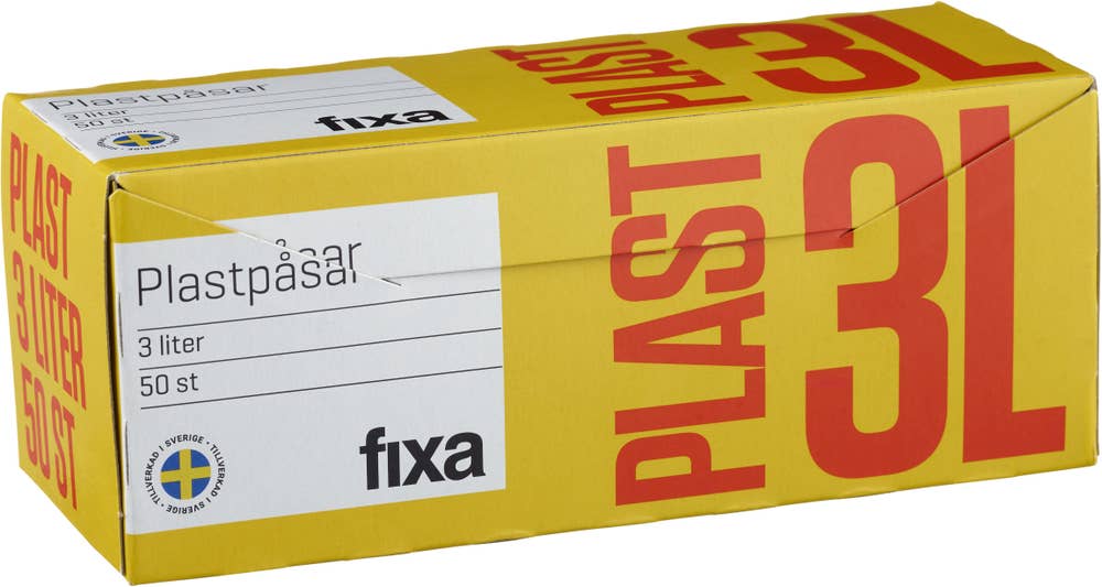 Fixa Plastpåse 3L