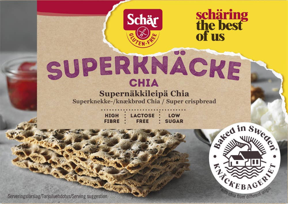 Schär Superknäcke Chia Glutenfri