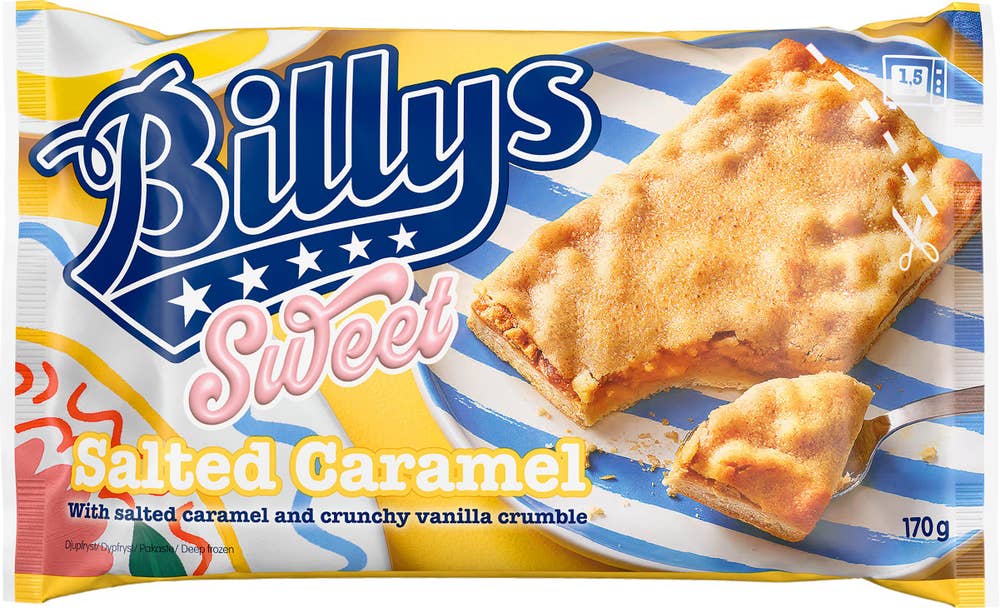 Billys Sweet Salted Caramel Fryst