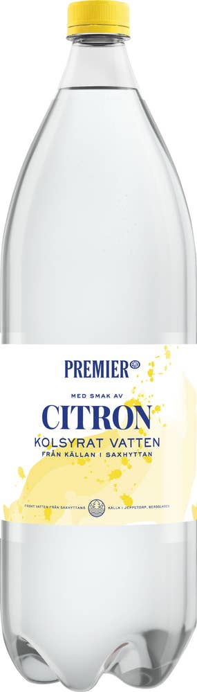 Premier Kolsyrat Vatten Citron