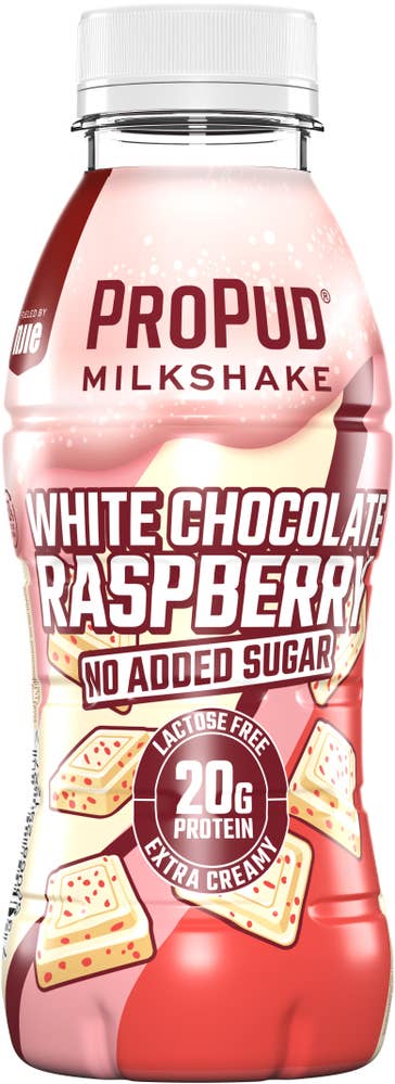 PROPUD Proteinmilkshake Vitchoklad/Hallon 330ml Propud