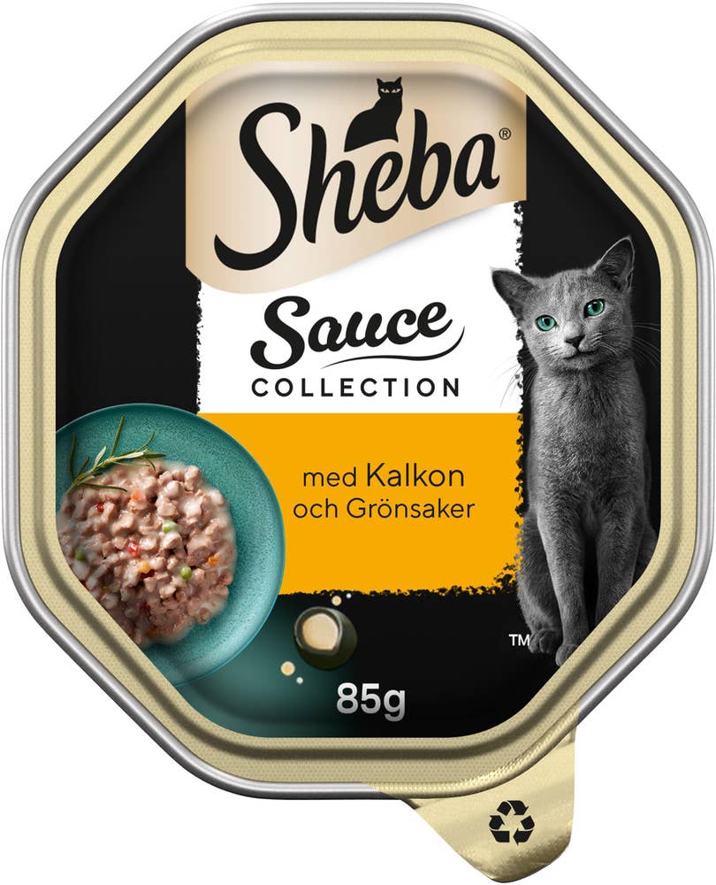 Sheba Kattmat Kalkon & Grönsaker i Sås