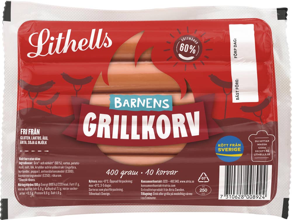 Lithells Barnens Grillkorv
