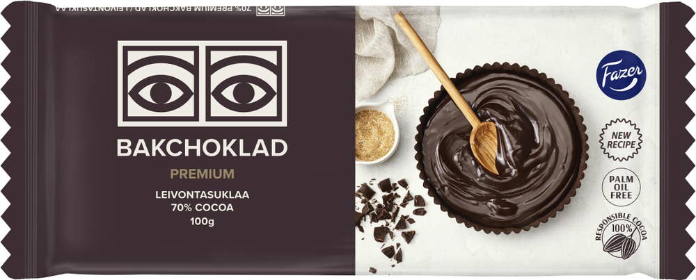 Fazer Bakchoklad Premium 70%