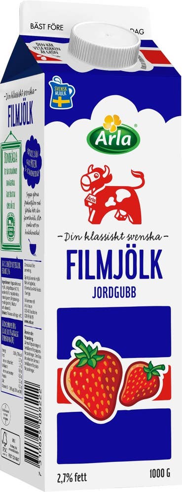Arla Ko® Filmjölk Jordgubb 2,7%