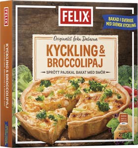 Felix Kyckling & Broccolipaj Fryst