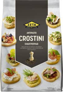 Zeta Crostini Svartpeppar
